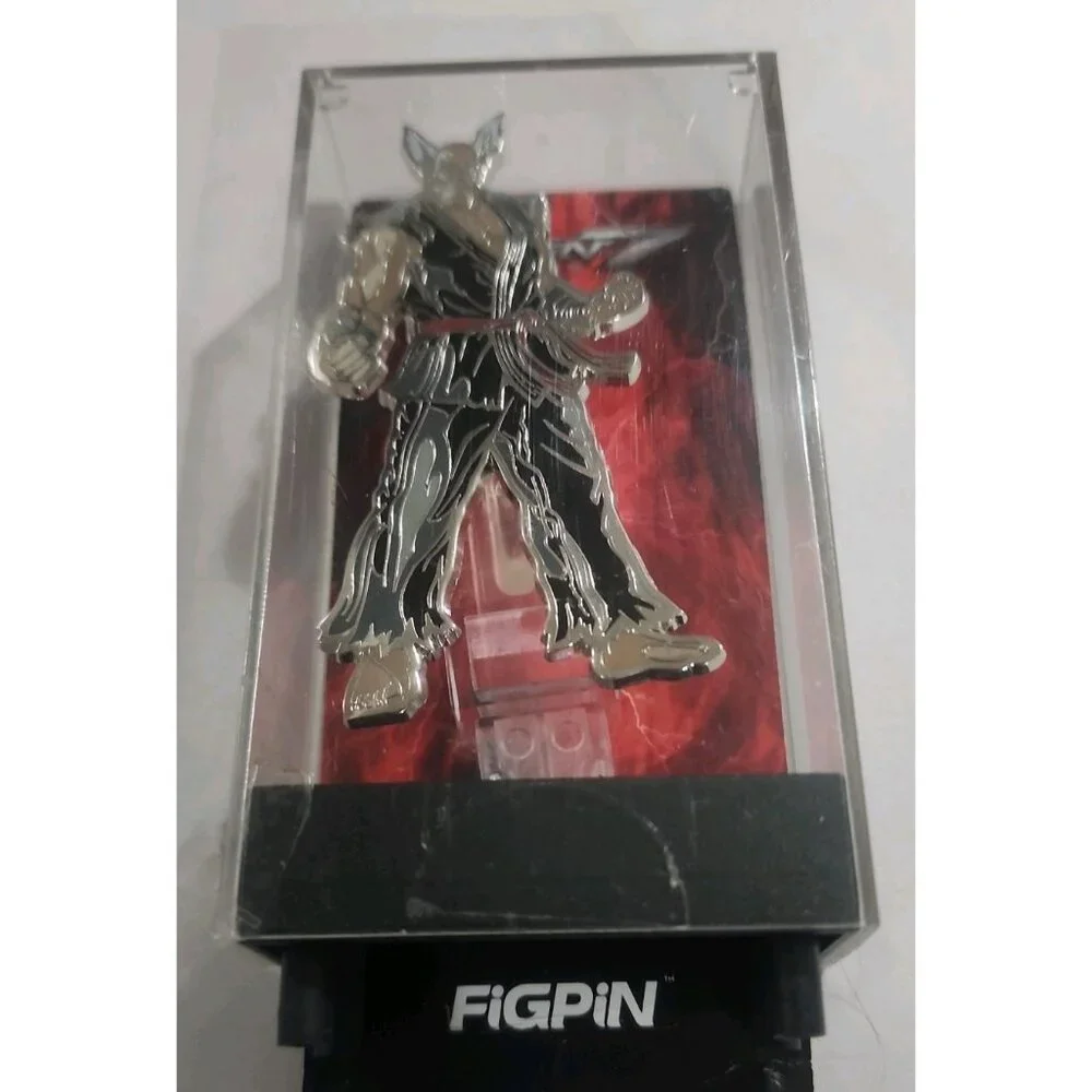 RARE 1/250 silver nickel plated  FiGPiN Tekken 7 Heihachi‎ Mishima Exclusive pin